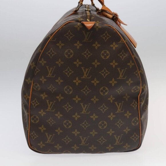 LOUIS VUITTON Monogram Keepall 60 Boston Bag M41422 LV Auth 102176 - Picture 5 of 16